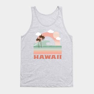 pastel hawaii Tank Top